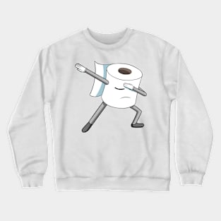 Dabbing Toilet Paper Roll Crewneck Sweatshirt